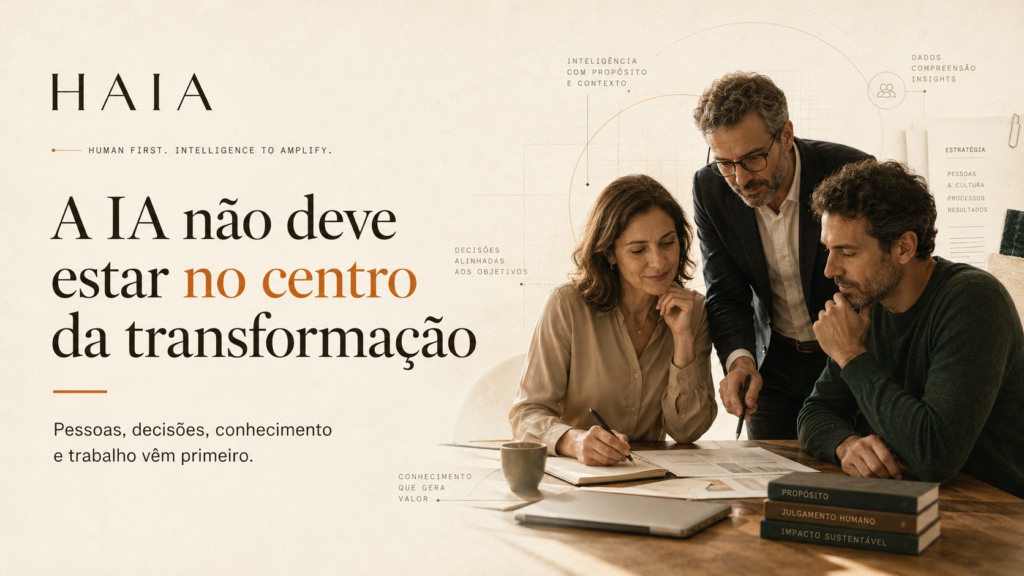 A IA a serviço das pessoas